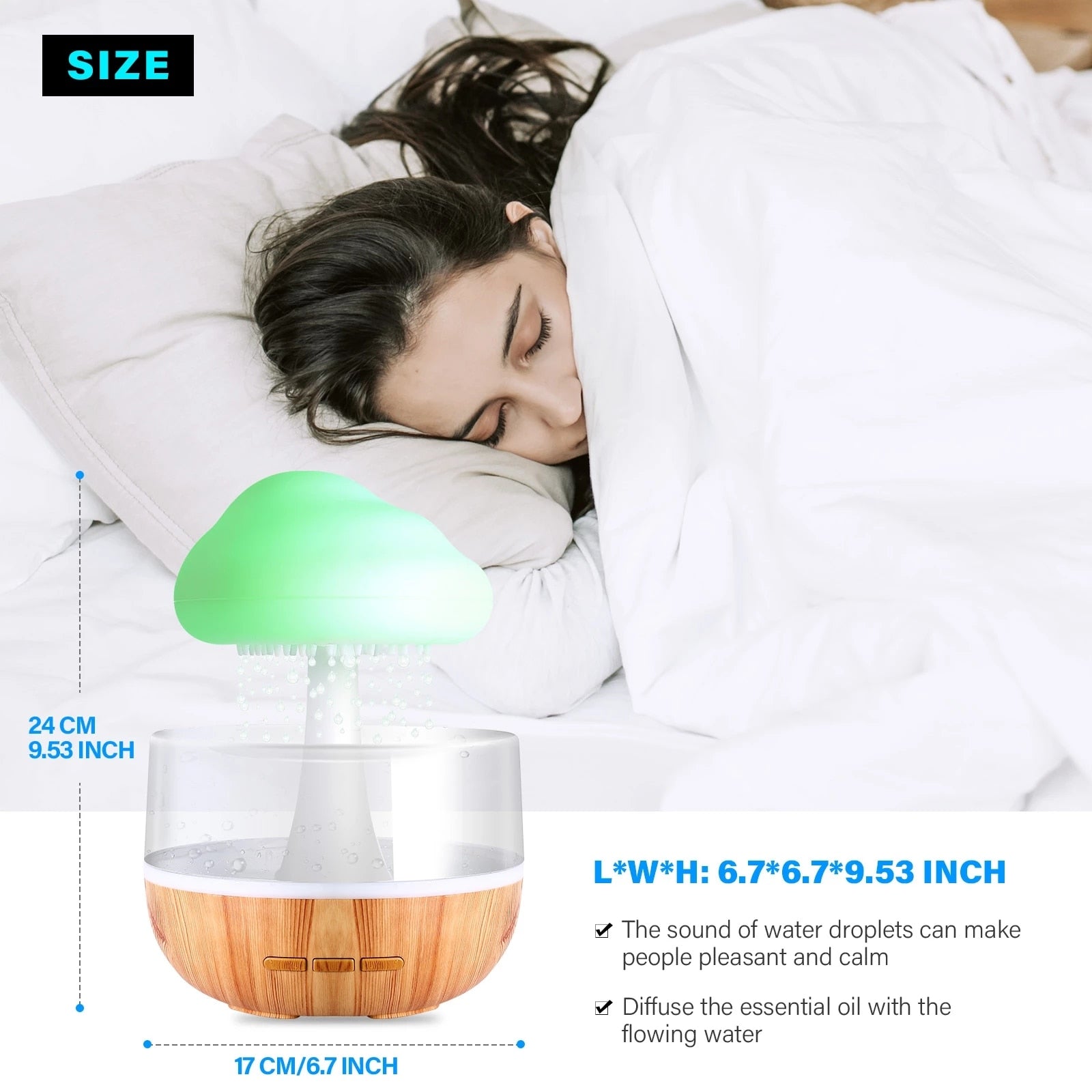 Desktop Rain Cloud Humidifier  My Store   