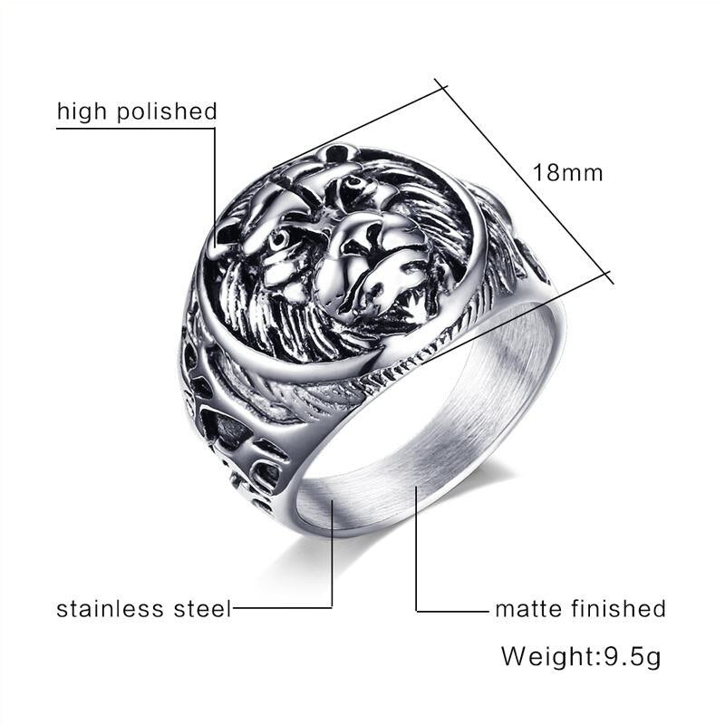 Lion Head Rings  My Store   