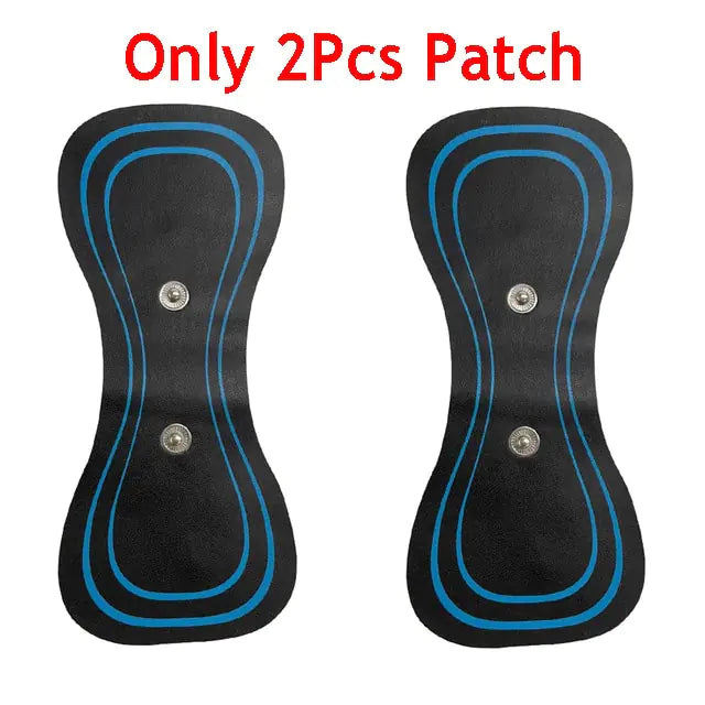 New EMS Mini Electric Massager Stimulator  My Store Black Patch 2 Pieces 