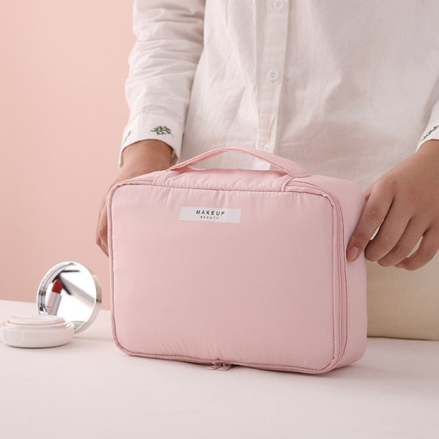 Makeup Bag  My Store L Pink  