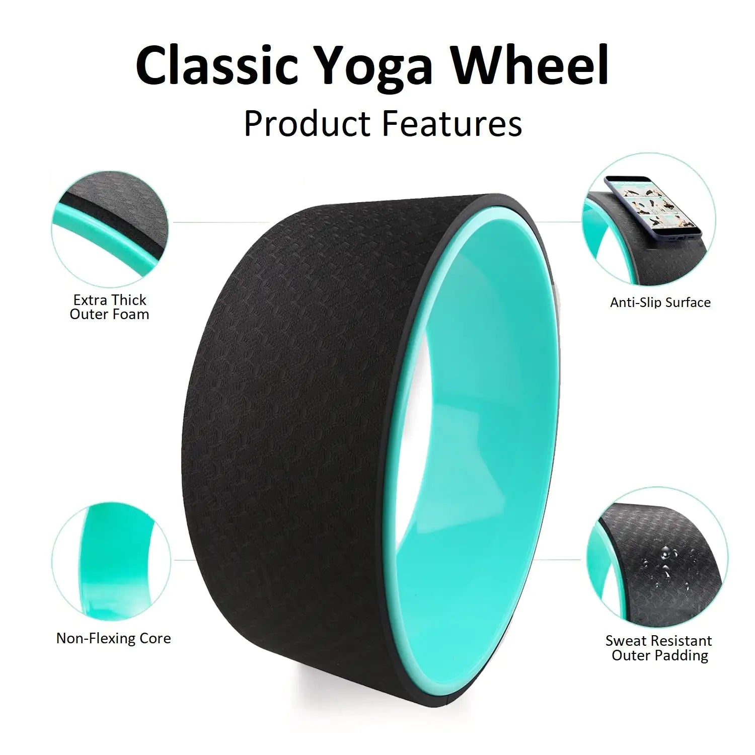 Classic Yoga Wheel  My Store   