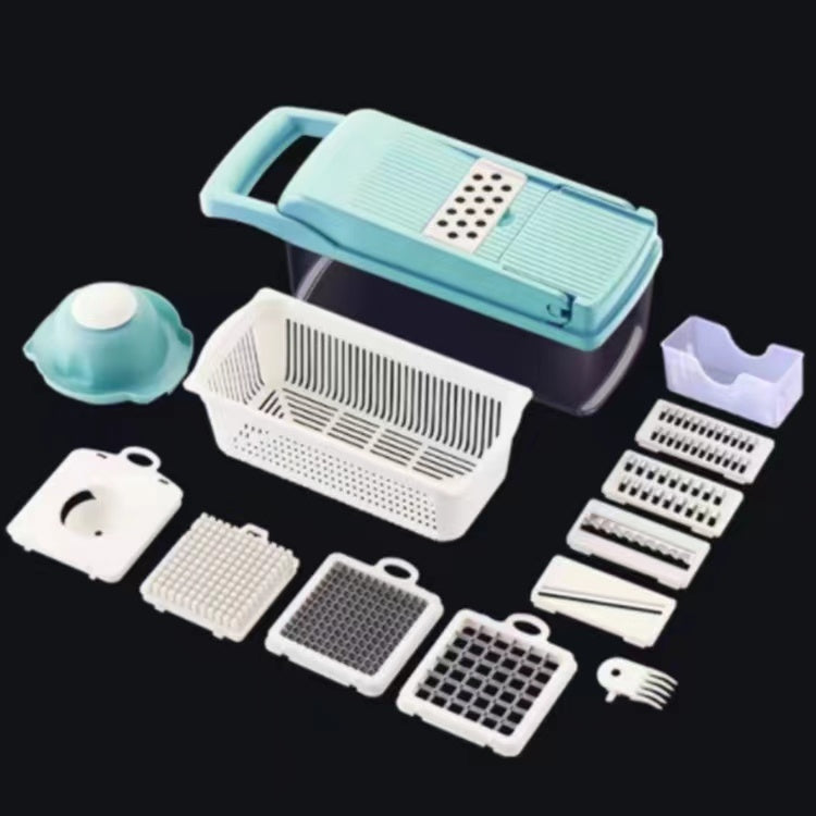 Vegetable Chopper Kitchen  My Store Blue with White  