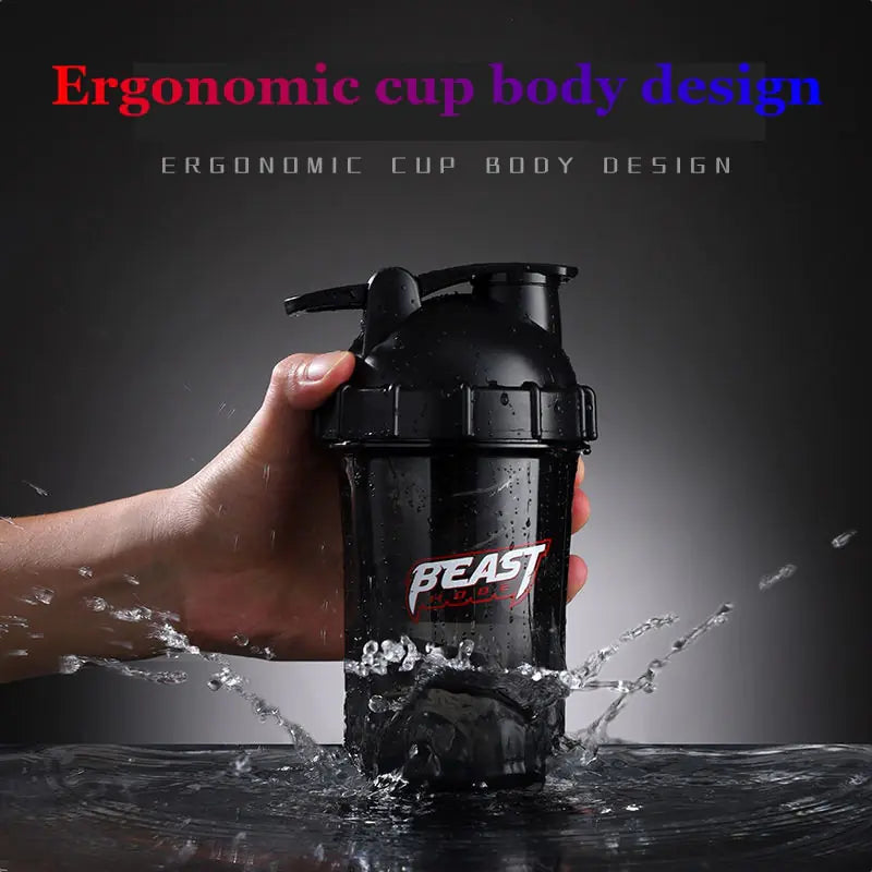 Fitness Protein Shaker Water Bottle  My Store   