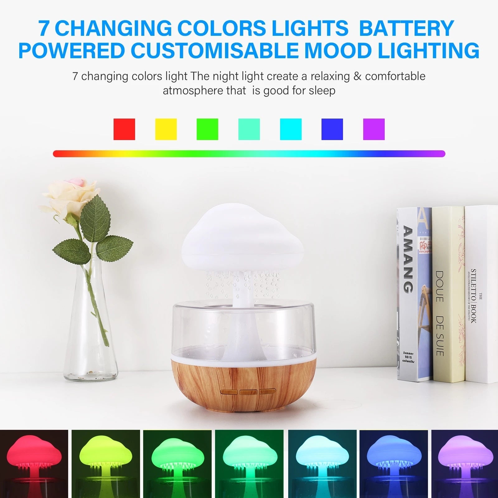 Desktop Rain Cloud Humidifier  My Store   