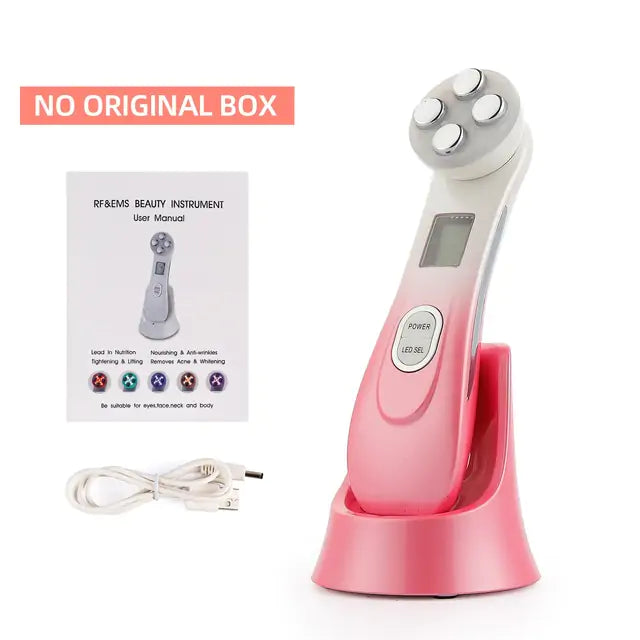 LED Facial Massage Device  My Store Pink  No Box 8  