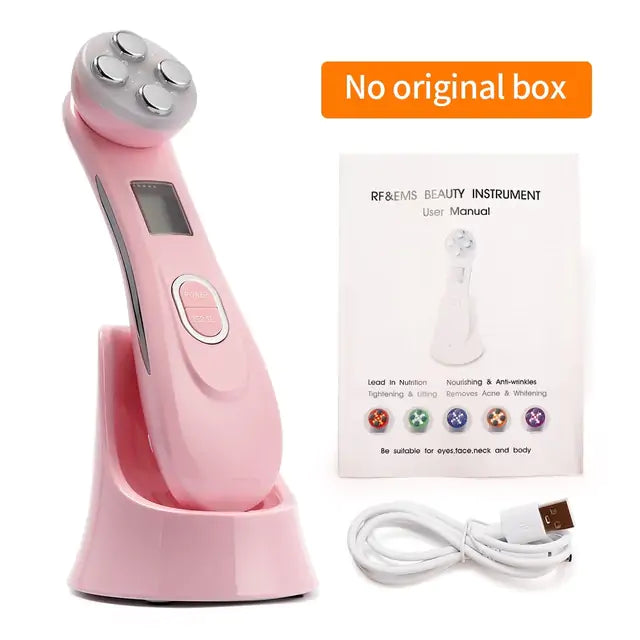 LED Facial Massage Device  My Store Pink  No Box  
