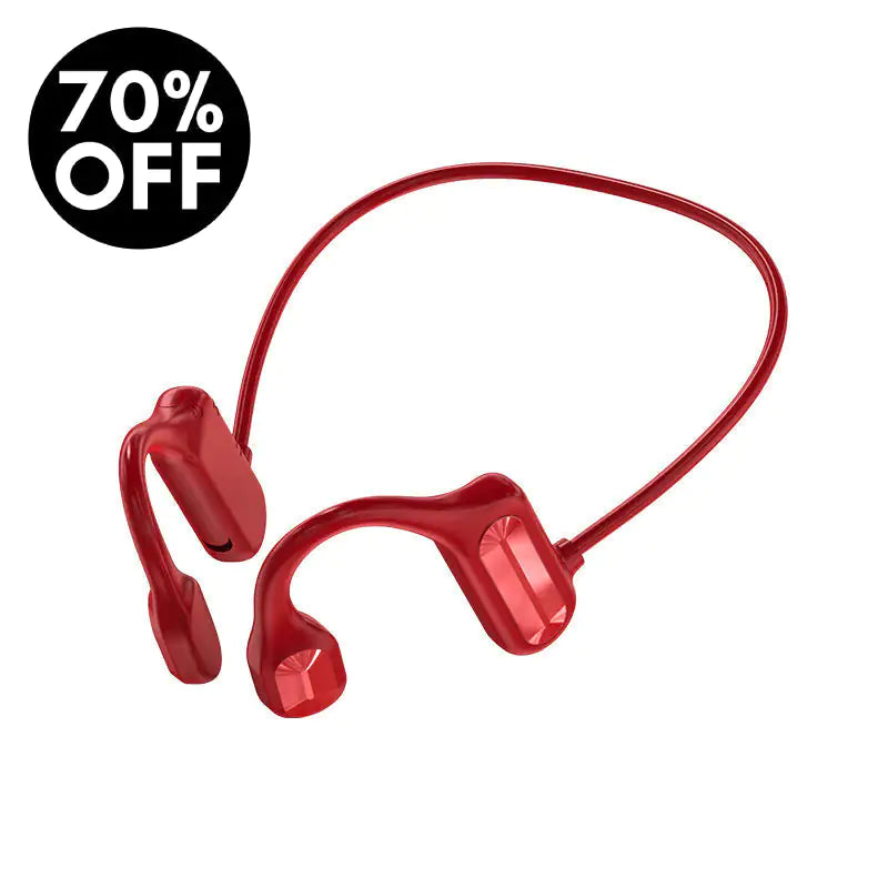 Bone Conduction Headphone  My Store Red  